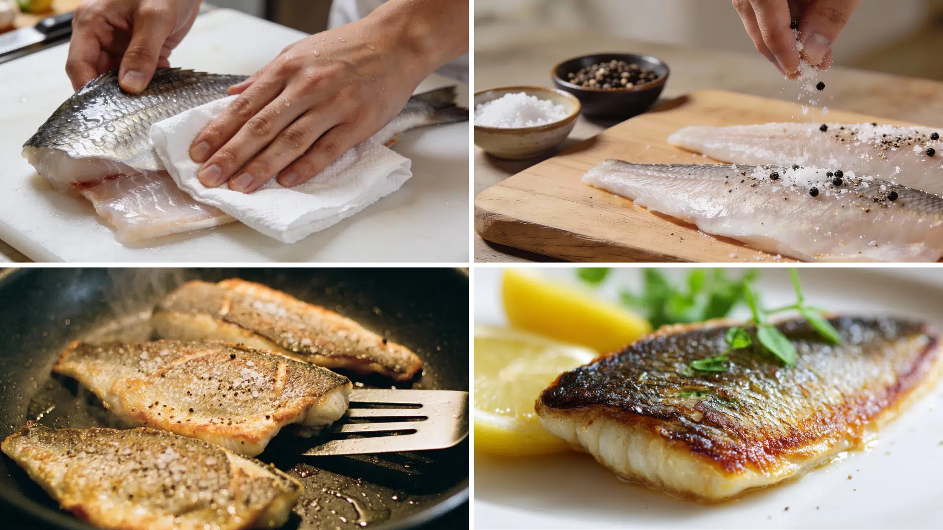 pan seared sea bass recipe step by step