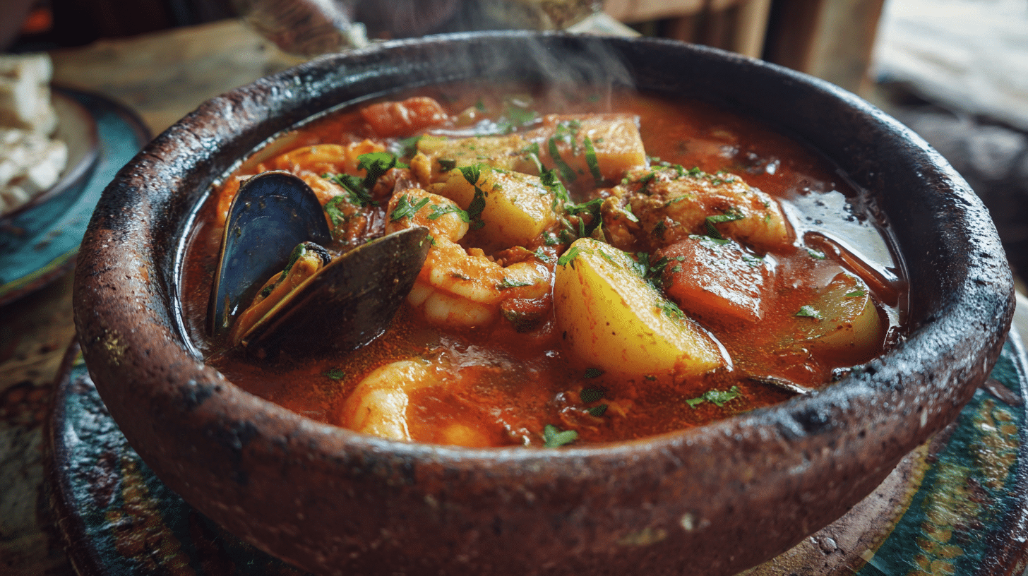 portuguese caldeirada – fishermans seafood stew
