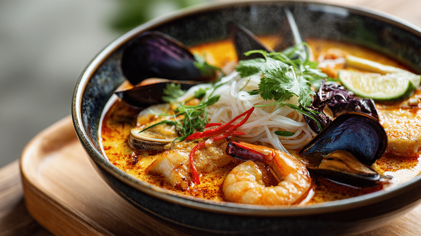 seafood laksa