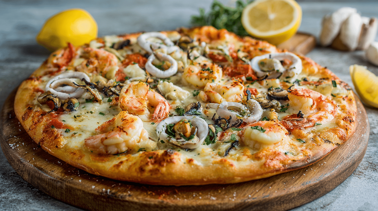 seafood pizza