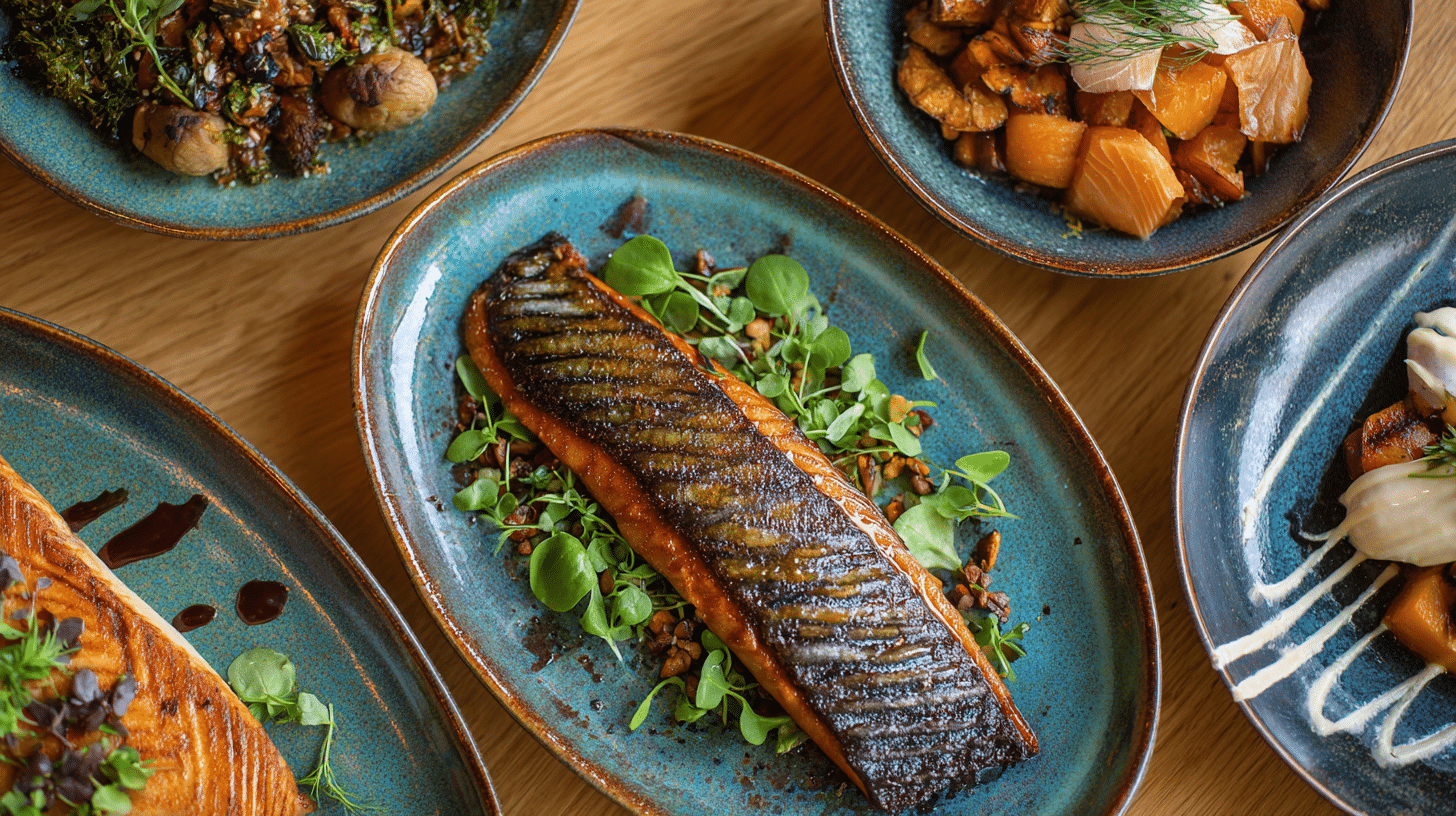 smoked mackerel plates