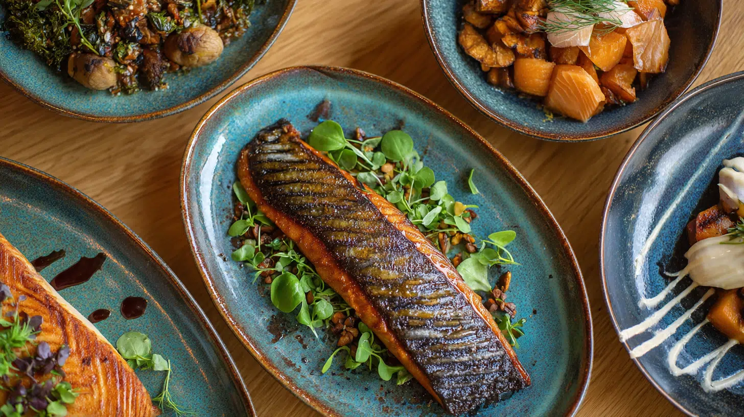 smoked mackerel plates