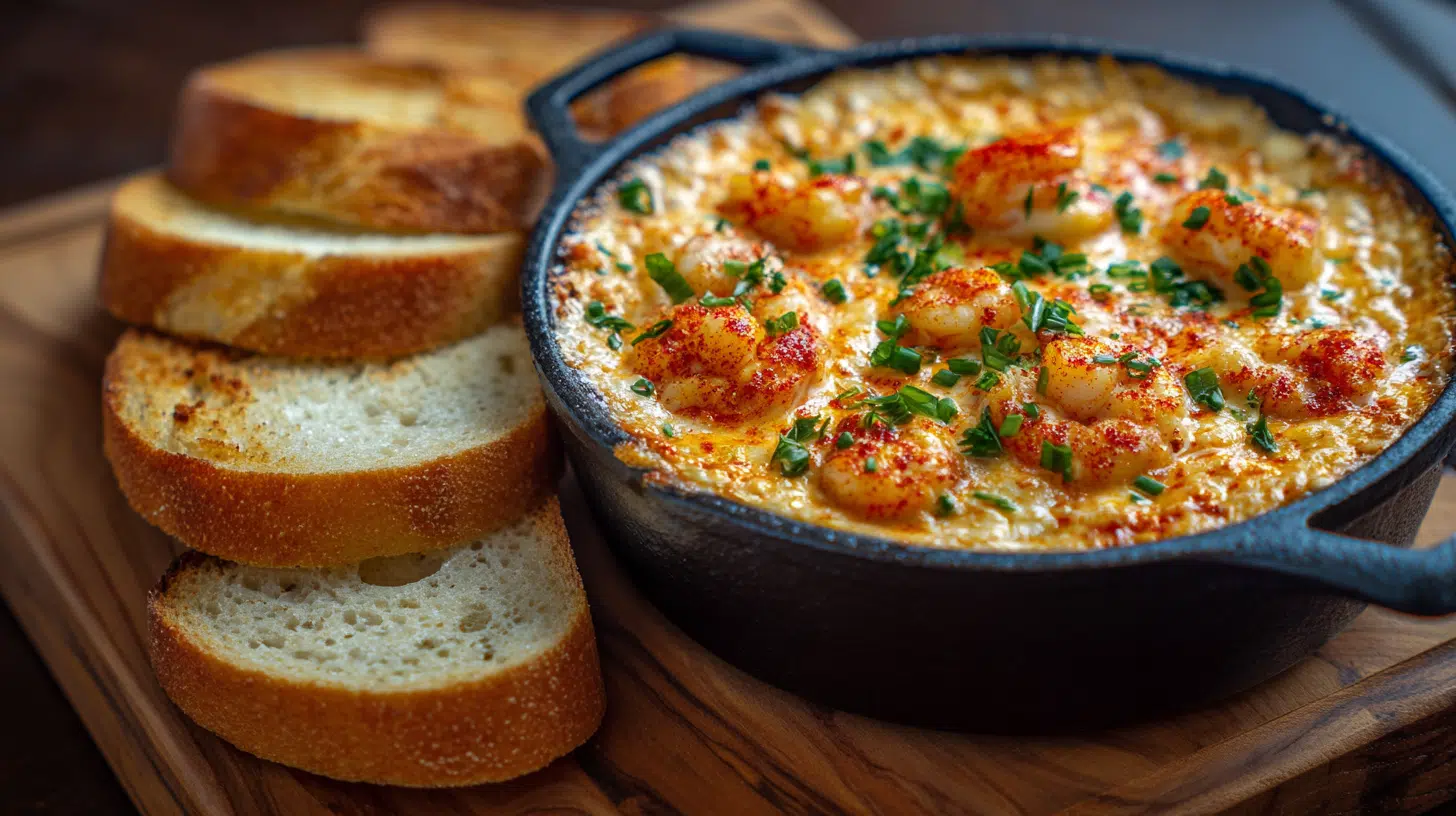 spicy cajun seafood dip