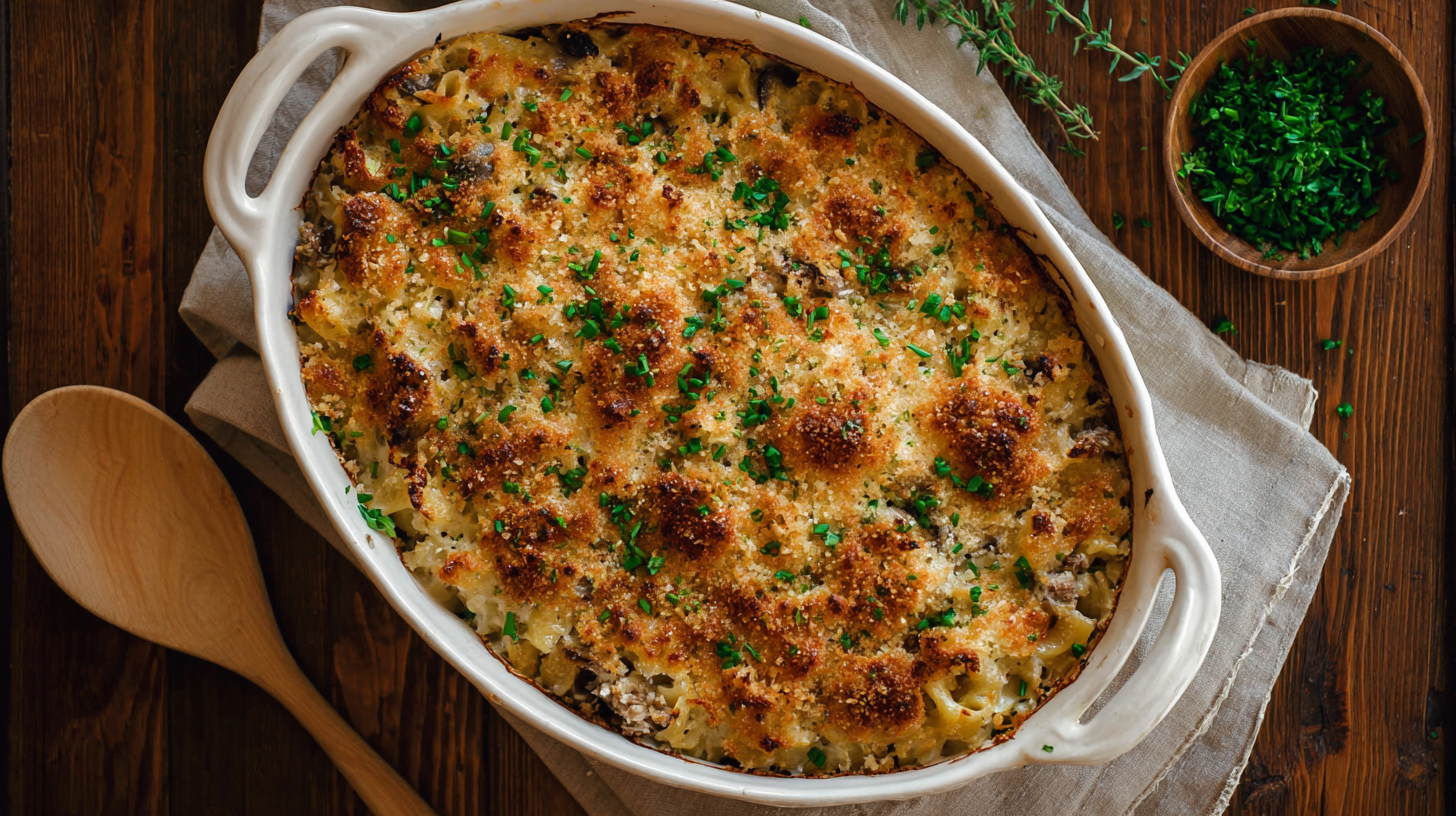 the classic tuna casserole recipe