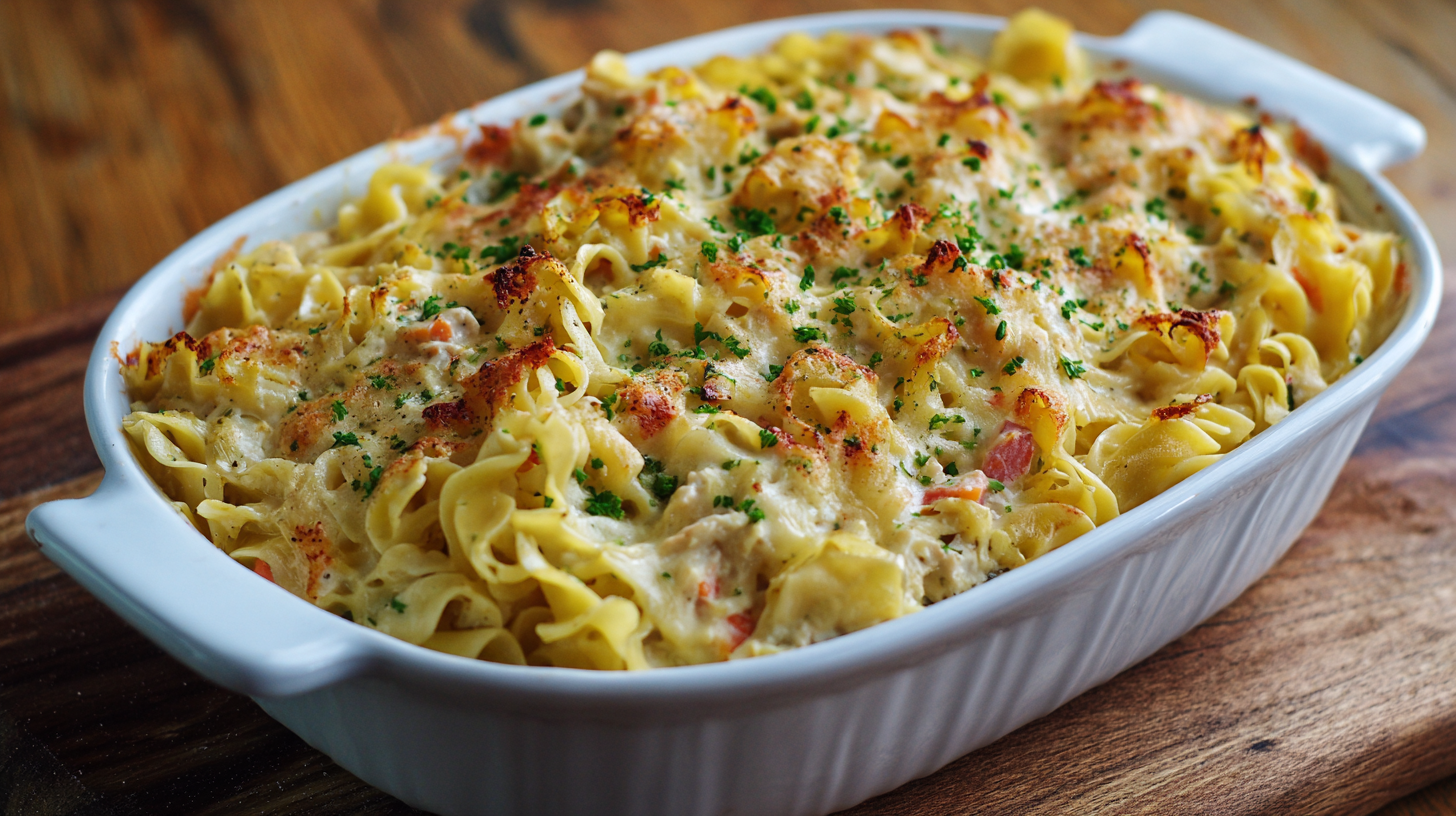 tuna casserole with egg noodles