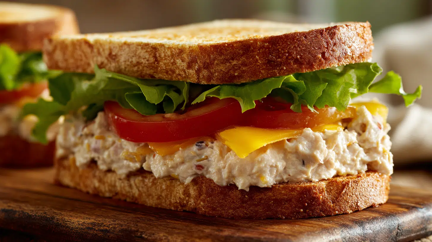 tuna salad sandwich
