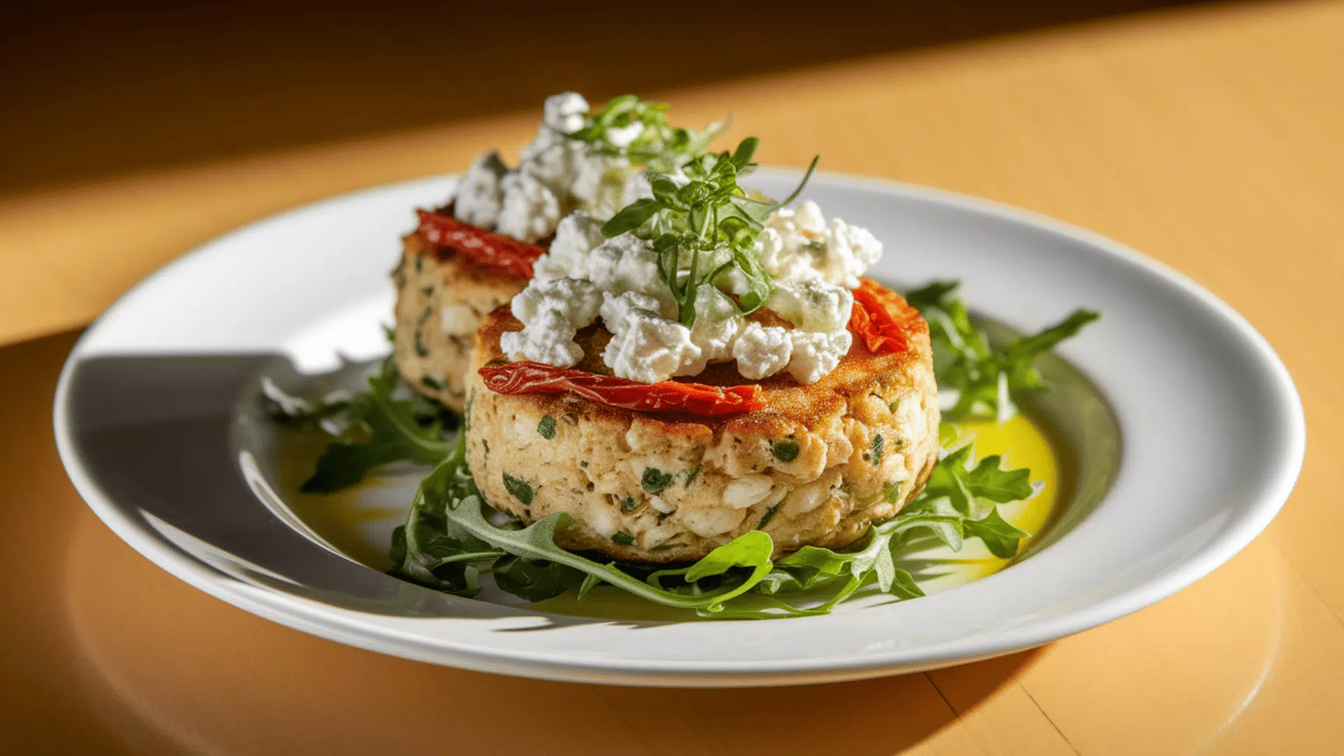 mediterranean crab cakes