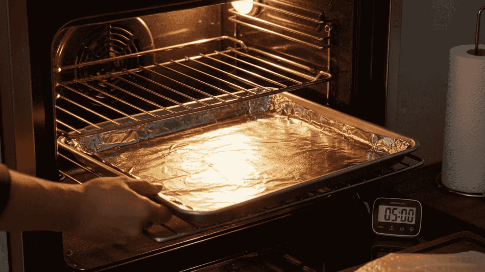 oven rack positioned six inches below broiler - foil lined baking sheet lightly sprayed for broiled cod