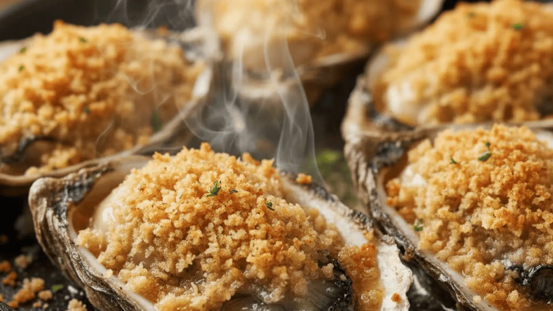crispy charbroiled oyster