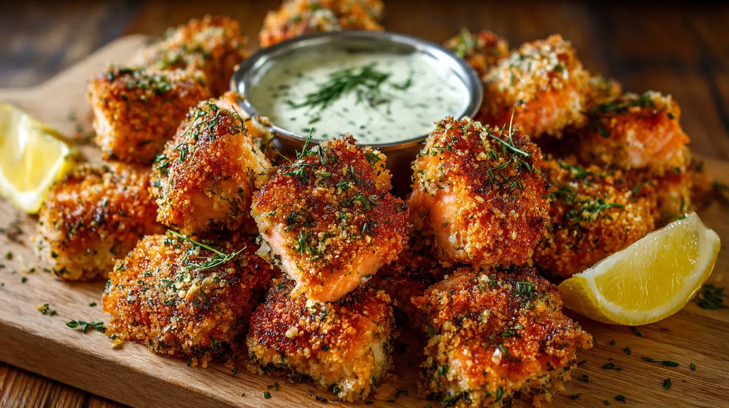 how to cook crispy salmon bites in minutes