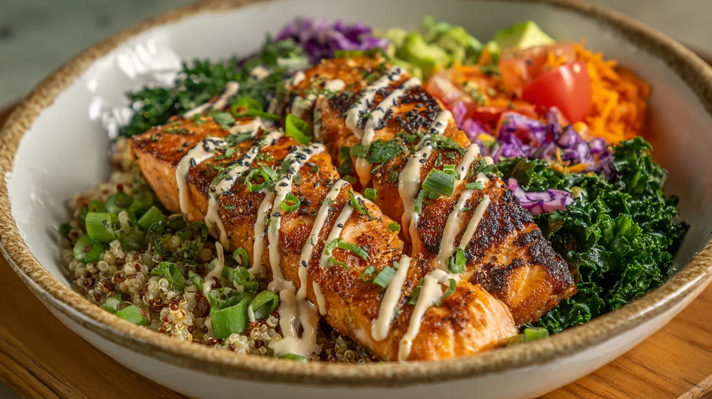 How to Make a Salmon Grain Bowl?

