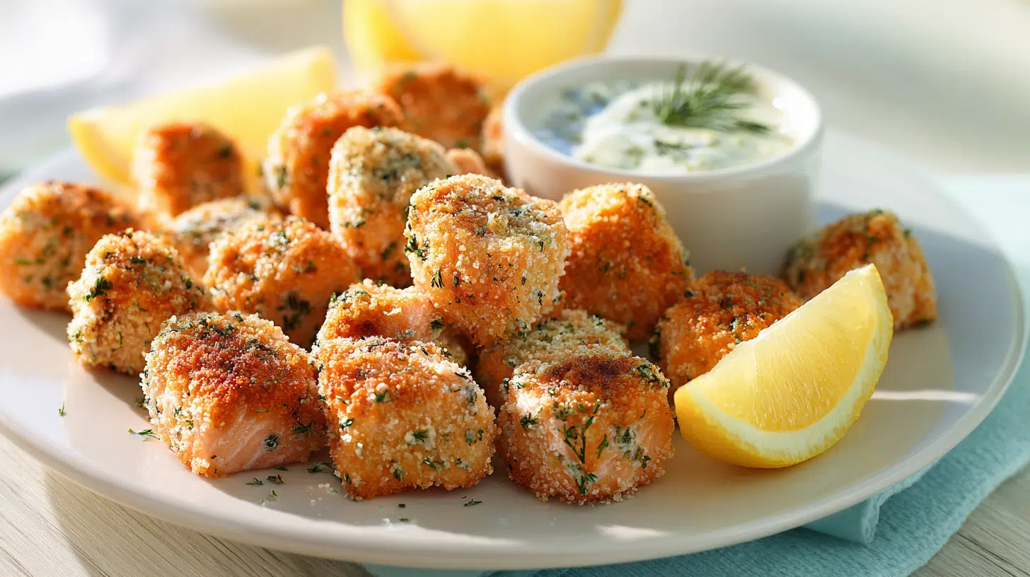 how to make salmon bites