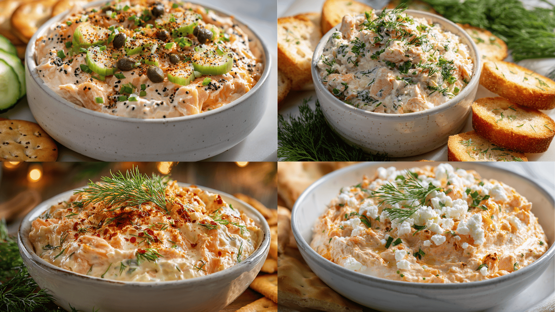 Smoked Salmon Dip Variations
