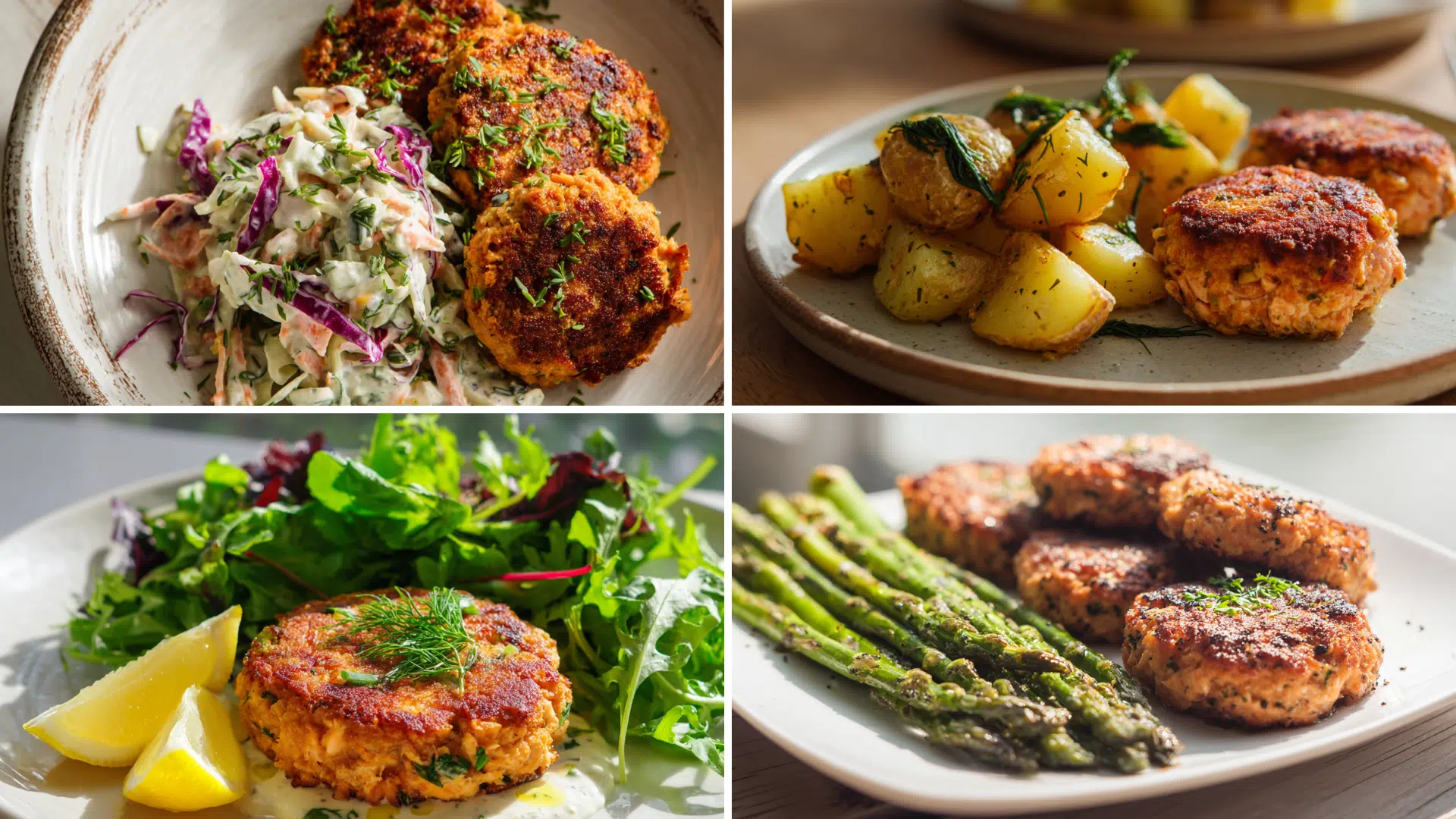 what to serve with salmon cakes