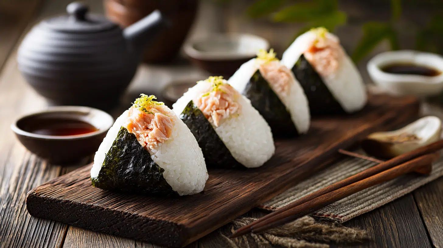 yuzu salmon onigiri