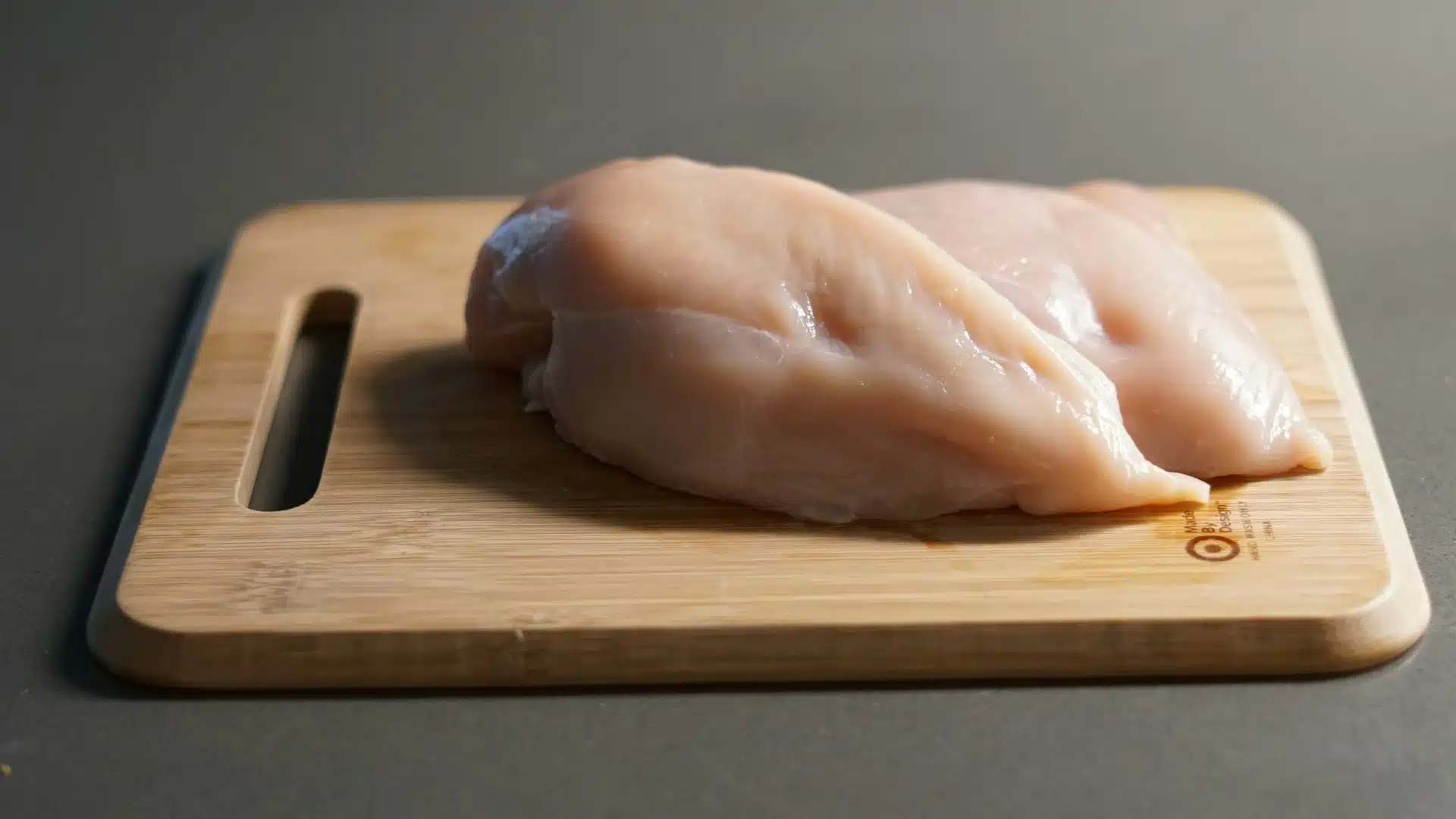 Raw chicken
