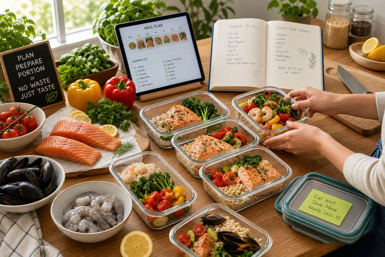 How to Meal Plan Around Seafood Without Letting Food Go to Waste