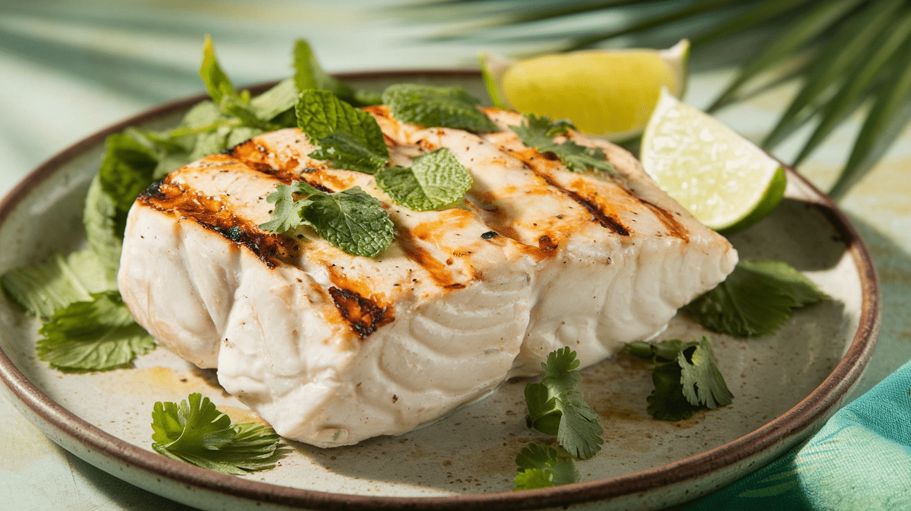 coconut-lime-grilled-halibut-with-fresh-herbs