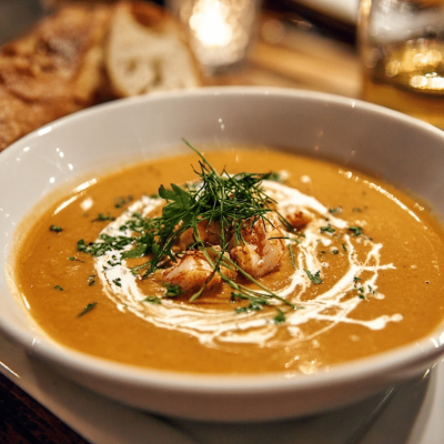 dungeness crab bisque